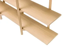 Hem Zig Zag shelf Low 175x100 cm, Oak Brown Best