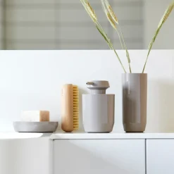 Zone Denmark Zone Suii toothbrush mug 14 cm, taupe Beige Hot